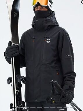 MONTEC Men’s XL Fawk Snowboard Ski Jacket Men Black